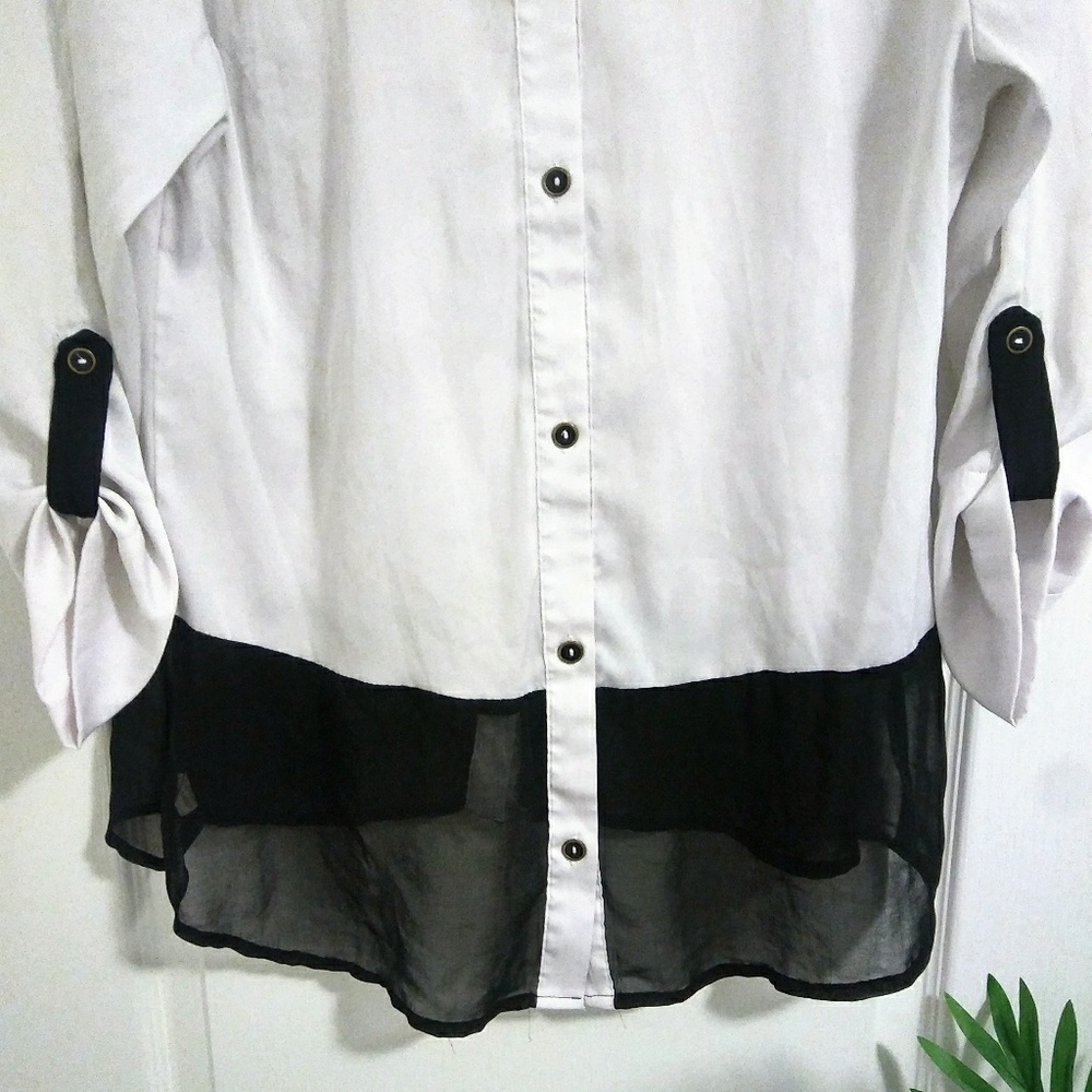 Bebe button up - Picture 4 of 4